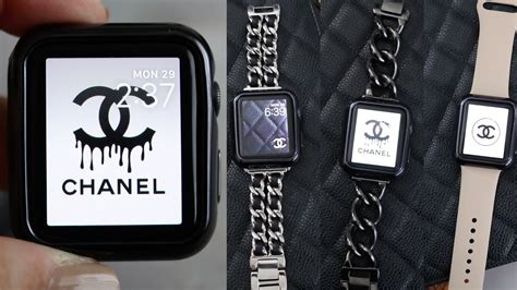 chanel apple watch strap|best apple luxury watch band.